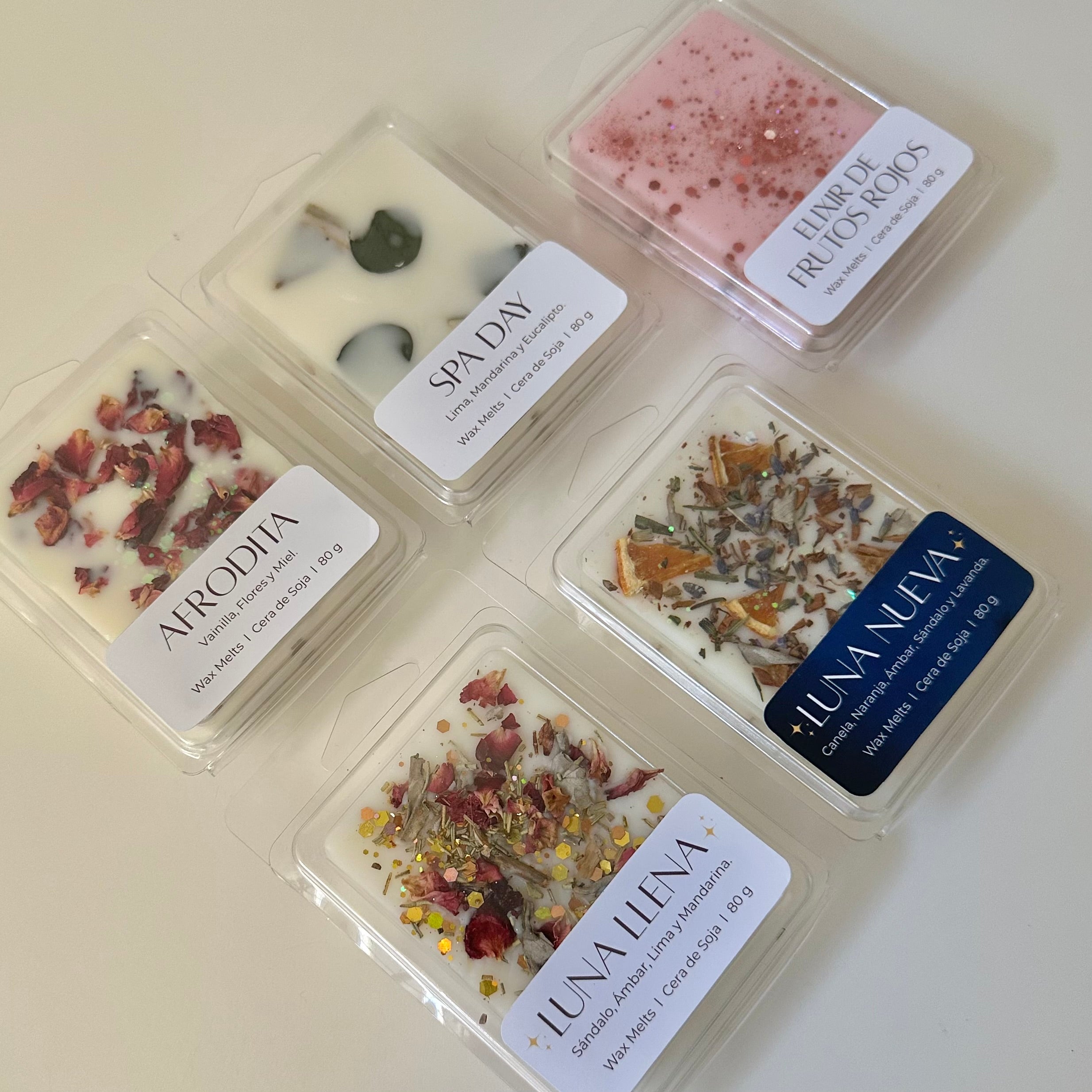 Wax Melts en tableta