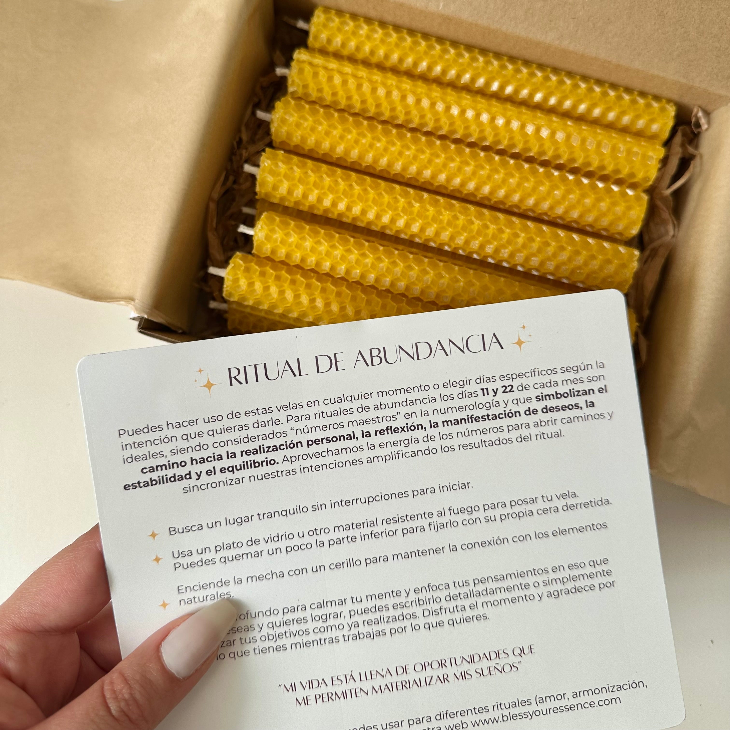 Box Velas de Miel