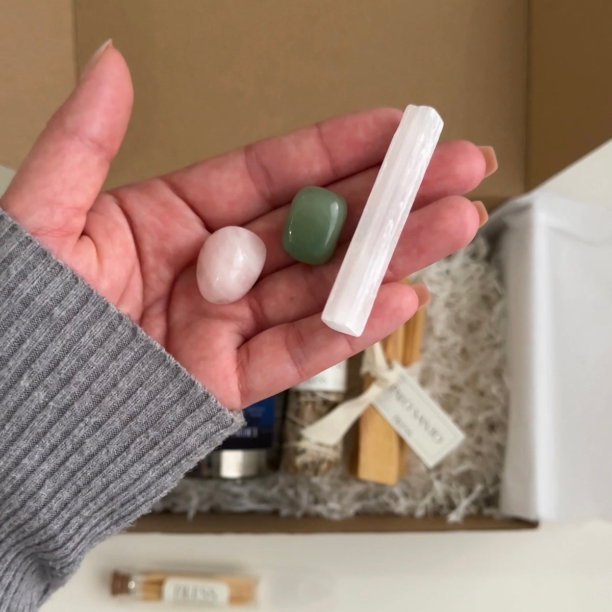 Kit con Vela intencionada o de Luna Nueva