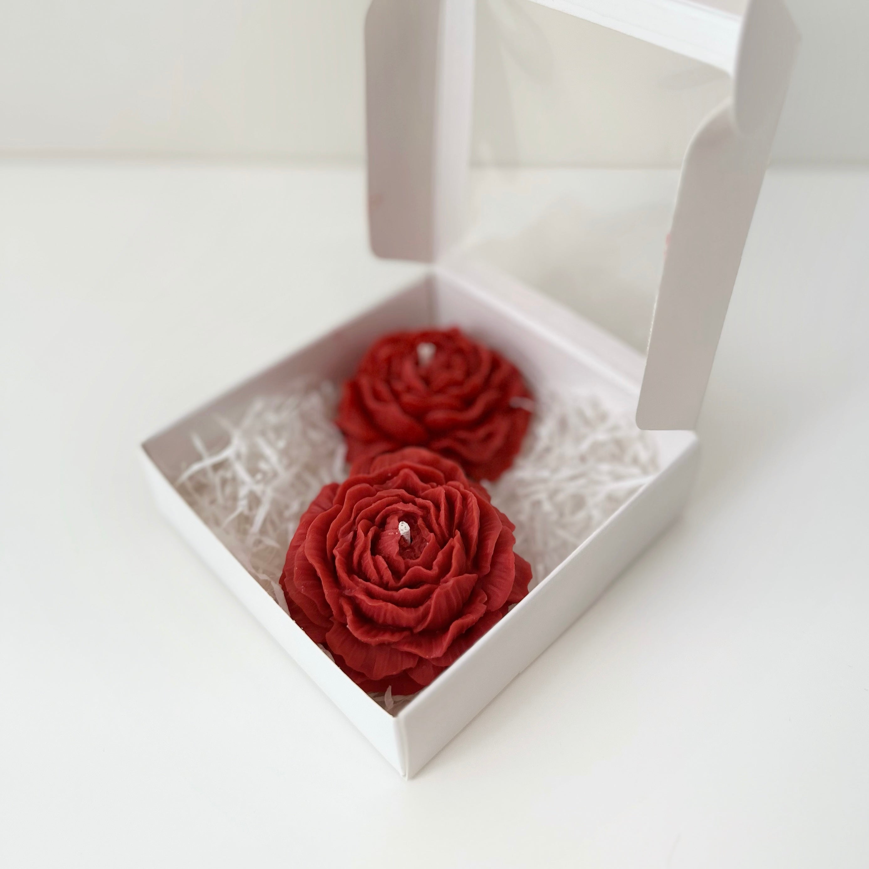 Velas de Peonia 2 uds