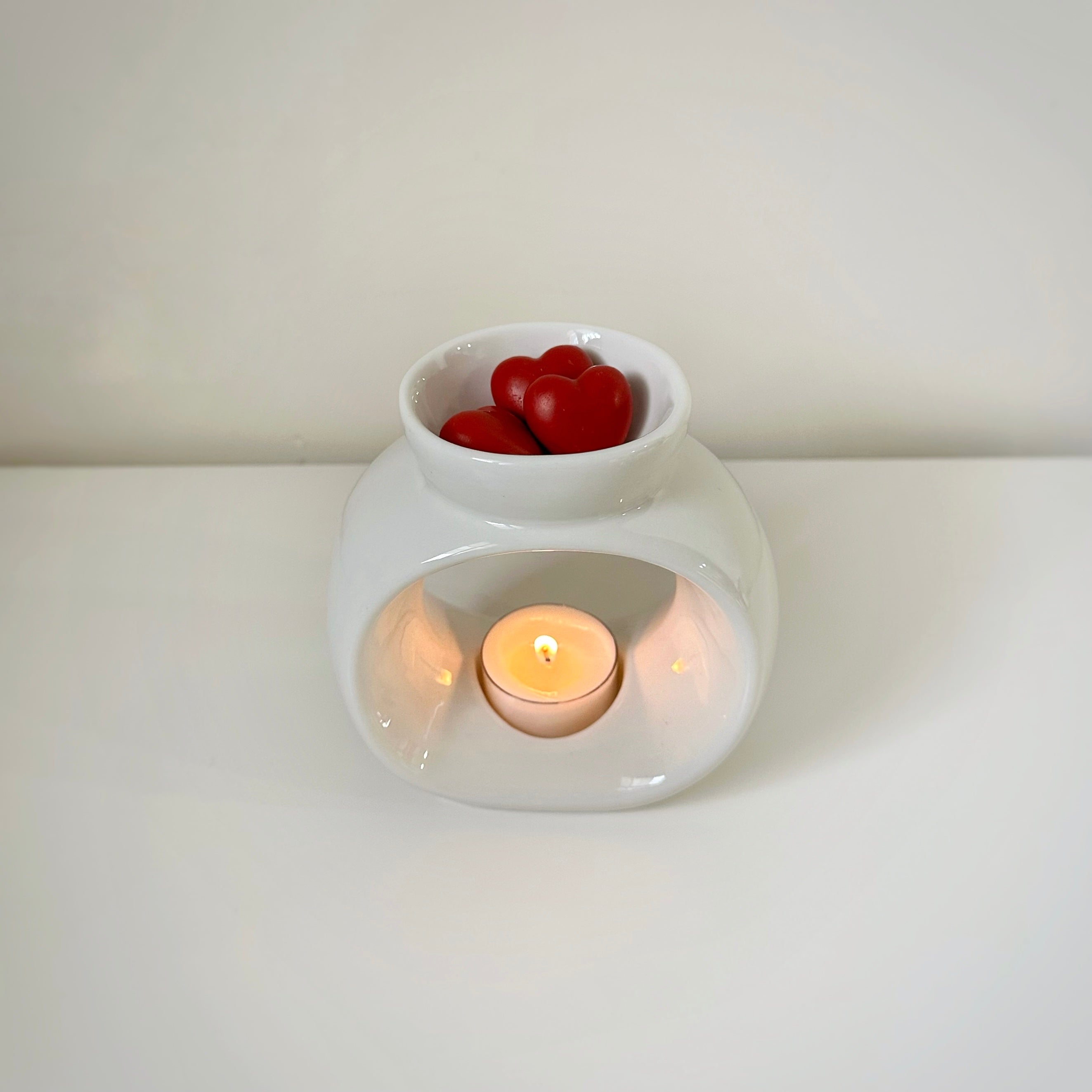 Kit quemador aura + Wax Melts 60g + Velitas de té