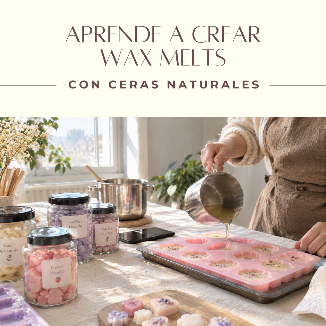 Ebook: Aprende a crear Wax Melts